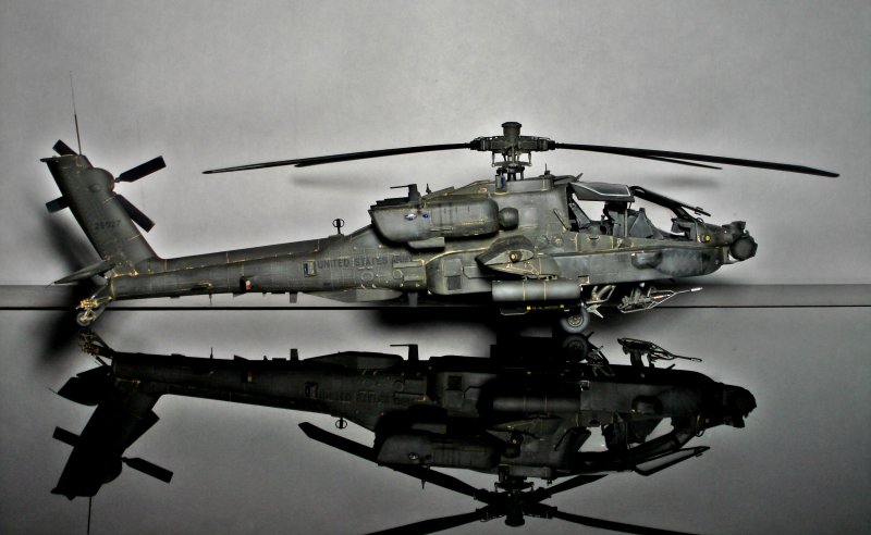 1/48 Hasegawa AH-64E Apache Guardian by Rodrigo Aparicio D