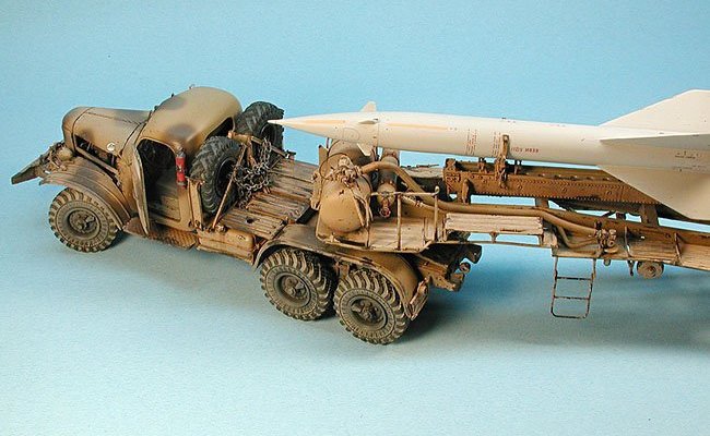 1/35 Trumpeter SA-2 Guideline Missile on Transporter by Mike