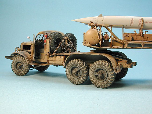 1/35 Trumpeter SA-2 Guideline Missile on Transporter by Mike