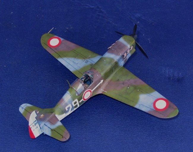 1/72 Hasegawa Dewoitine D-520 by Eric Bade