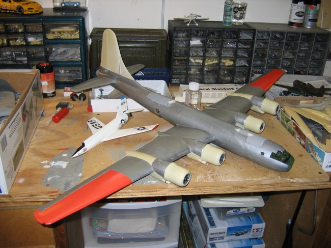 1/48 Boeing B-29 Superfortress & Bell X-1 by Stephen Chapis 1/48 Boeing B-29 Superfortress & Bell X-1 by Stephen Chapis