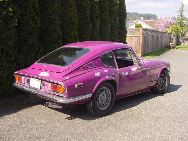 My newly acquired'73 Triumph GT6 Mk3 by Steve Bamford