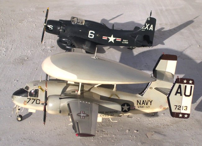 1/72 Hasegawa Grumman E-1 Tracer by Carmel J Attard
