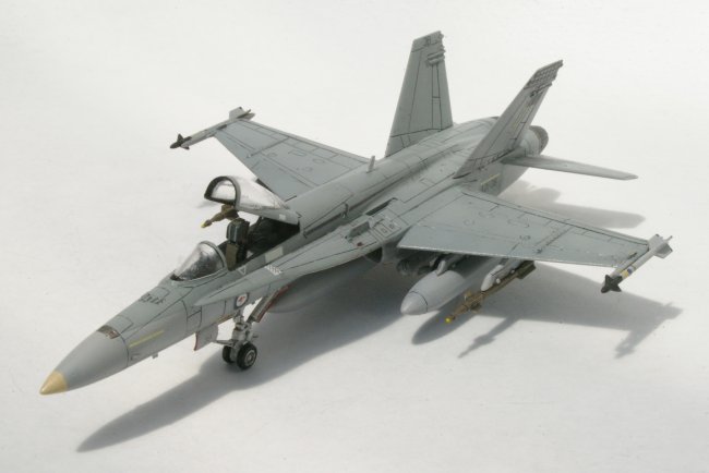 1/144 F/A-18A & 1/144 OP-3C （完成品） 1/144 Revell F/A-18A by Christopher Cooper