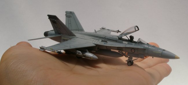 1/144 F/A-18A & 1/144 OP-3C （完成品） 1/144 Revell F/A-18A by Christopher Cooper