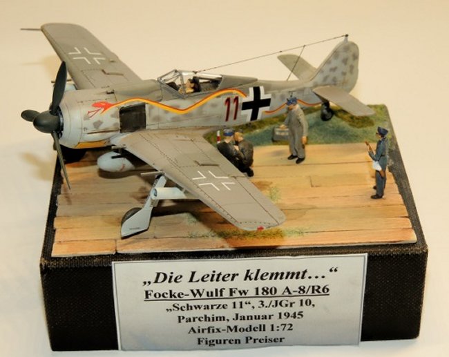 Airfix Focke-Wulf FW190A-8 10./JG 5 White 3 Ingeborg 1:72 Modell-Bausatz kit 