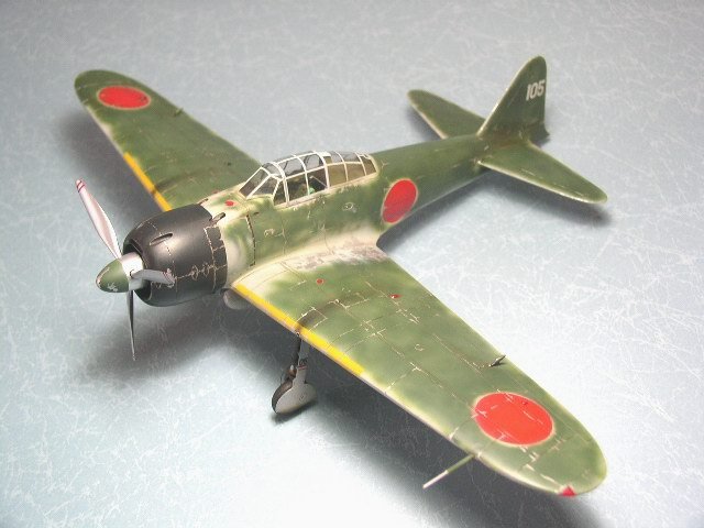 1/48 Hasegawa A6M3 Zero Type 22 by Yufei Mao