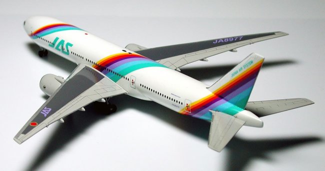 1/400 Hasegawa JAS Rainbow Boeing 777-200 by Randy Foo