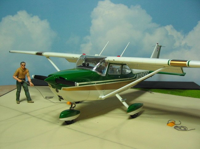 1/20 Nichimo Cessna 172 Skyhawk Scene 