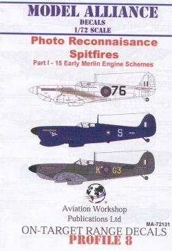 Details about   Lifelike 1/72 decal Supermarine Spitfire Pt 4 Airfix Revell Italeri Smer & Ta 